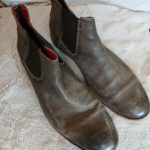 Freebird by Steven Distressed Brown Leather Boots